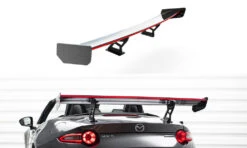 Maxton Design - Carbon Fiber Rear Wing With Internal Brackets Uprights + LED Mazda MX-5 ND (MK4)