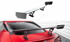 Maxton Design - Carbon Fiber Rear Wing With Internal Brackets Uprights Lexus LC