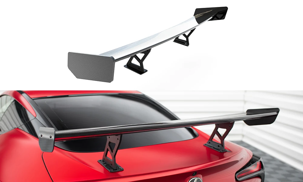 Maxton Design - Carbon Fiber Rear Wing With Internal Brackets Uprights Lexus LC 3 Maxton Design - Carbon Fiber Rear Wing With Internal Brackets Uprights Lexus LC