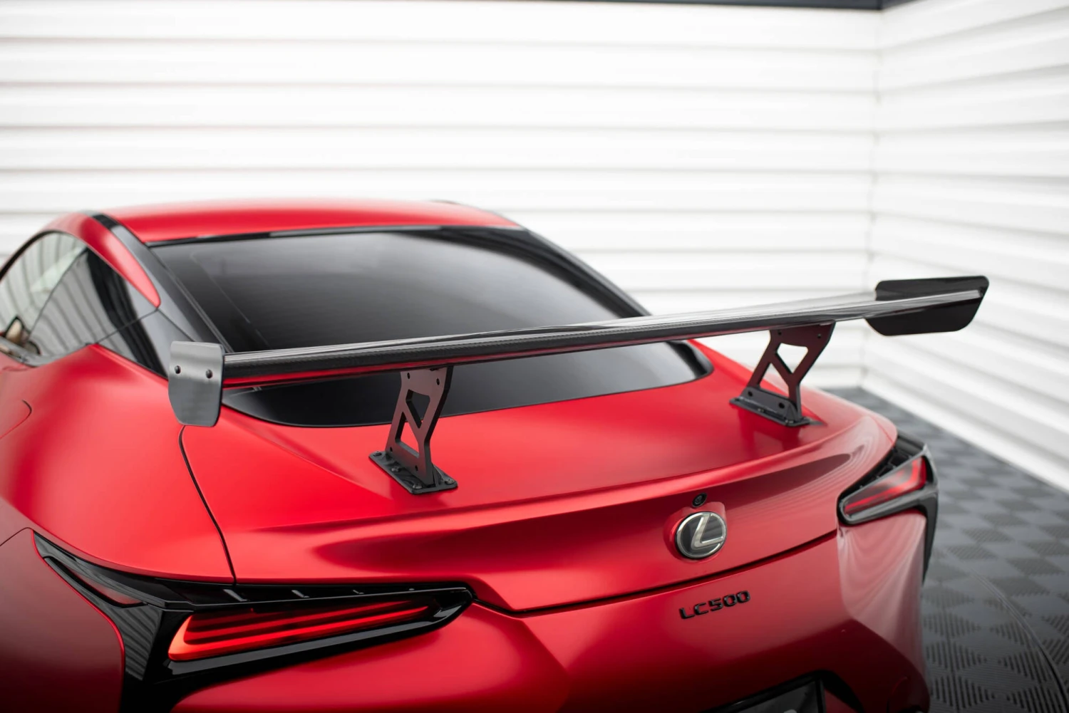 Maxton Design - Carbon Fiber Rear Wing With Internal Brackets Uprights Lexus LC 5 Maxton Design - Carbon Fiber Rear Wing With Internal Brackets Uprights Lexus LC - Image 3