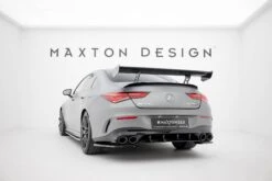 Maxton Design - Carbon Fiber Rear Wing With Internal Brackets Uprights Mercedes Benz CLA-Class Coupe C118 -FlareCraft Store eng pl Carbon Spoiler With Internal Brackets Uprights Mercedes Benz CLA Coupe C118 21580 17