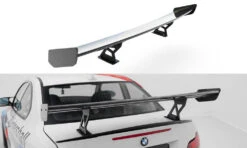 Maxton Design - Carbon Fiber Rear Wing With Internal Brackets Uprights V.1 BMW 1M E82