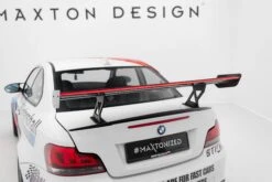 Maxton Design - Carbon Fiber Rear Wing With Internal Brackets Uprights V.1 + LED BMW 1M E82 -FlareCraft Store eng pl Carbon Spoiler With Internal Brackets Uprights V 1 LED BMW 1 M E82 21616 15