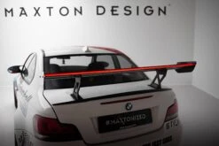 Maxton Design - Carbon Fiber Rear Wing With Internal Brackets Uprights V.1 + LED BMW 1M E82 -FlareCraft Store eng pl Carbon Spoiler With Internal Brackets Uprights V 1 LED BMW 1 M E82 21616 19