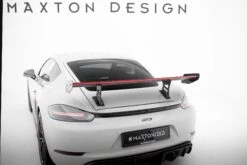 Maxton Design - Carbon Fiber Rear Wing With Internal Brackets Uprights V.1 + LED Porsche 718 Cayman 982C 24 Maxton Design - Carbon Fiber Rear Wing With Internal Brackets Uprights V.1 + LED Porsche 718 Cayman 982C -FlareCraft Store eng pl Carbon Spoiler With Internal Brackets Uprights V 1 LED Porsche 718 Cayman 982c 21511 13