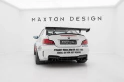 Maxton Design - Carbon Fiber Rear Wing With Internal Brackets Uprights V.2 BMW 1M E82 -FlareCraft Store eng pl Carbon Spoiler With Internal Brackets Uprights V 2 BMW 1 M E82 21618 17