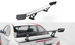 Maxton Design - Carbon Fiber Rear Wing With Internal Brackets Uprights V.2 BMW 1M E82