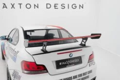 Maxton Design - Carbon Fiber Rear Wing With Internal Brackets Uprights V.2 + LED BMW 1M E82 -FlareCraft Store eng pl Carbon Spoiler With Internal Brackets Uprights V 2 LED BMW 1 M E82 21620 12