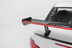Maxton Design - Carbon Fiber Rear Wing With Internal Brackets Uprights V.2 + LED BMW 1M E82 -FlareCraft Store eng pl Carbon Spoiler With Internal Brackets Uprights V 2 LED BMW 1 M E82 21620 13