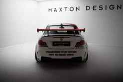 Maxton Design - Carbon Fiber Rear Wing With Internal Brackets Uprights V.2 + LED BMW 1M E82 -FlareCraft Store eng pl Carbon Spoiler With Internal Brackets Uprights V 2 LED BMW 1 M E82 21620 16