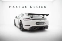 Maxton Design - Carbon Fiber Rear Wing With Internal Brackets Uprights V.2 Porsche 718 Cayman 982C -FlareCraft Store eng pl Carbon Spoiler With Internal Brackets Uprights V 2 Porsche 718 Cayman 982c 21513 8