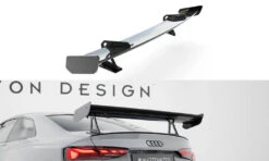 Maxton Design - Carbon Fiber Rear Wing With Upper Swan Mounting Audi A5 / A5 S-Line / S5 / RS5 Coupe F5 / F5 Facelift
