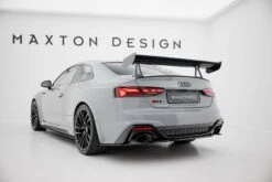 Maxton Design - Carbon Fiber Rear Wing With Upper Swan Mounting Audi A5 / A5 S-Line / S5 / RS5 Coupe F5 / F5 Facelift -FlareCraft Store eng pl Carbon Spoiler With Upper Swan Mounting Audi A5 A5 S Line S5 RS5 Coupe F5 F5 Facelift 22223 13