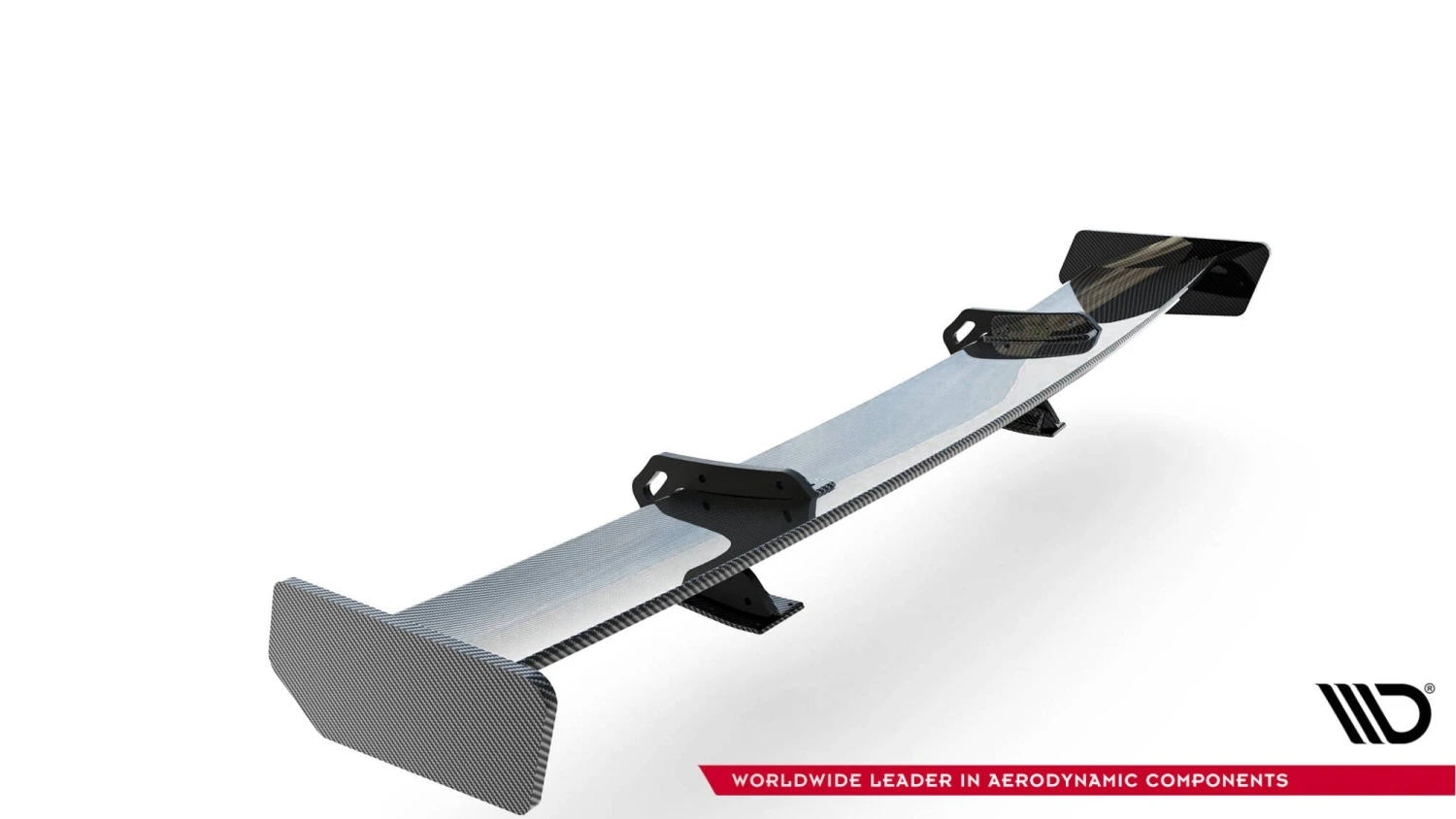 Maxton Design - Carbon Fiber Rear Wing With Upper Swan Mounting Audi A5 Coupe 8T 12 Maxton Design - Carbon Fiber Rear Wing With Upper Swan Mounting Audi A5 Coupe 8T - Image 10