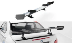 Maxton Design - Carbon Fiber Rear Wing With Upper Swan Mounting BMW 1M E82