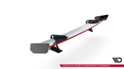 Maxton Design - Carbon Fiber Rear Wing With Upper Swan Mounting + LED Audi A5 / A5 S-Line / S5 / RS5 Coupe F5 / F5 Facelift -FlareCraft Store eng pl Carbon Spoiler With Upper Swan Mounting LED Audi A5 A5 S Line S5 RS5 Coupe F5 F5 Facelift 22225 11