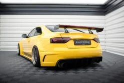Maxton Design - Carbon Fiber Rear Wing With Upper Swan Mounting + LED Audi A5 Coupe 8T -FlareCraft Store eng pl Carbon Spoiler With Upper Swan Mounting LED Audi A5 Coupe 8T 20962 10