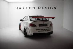 Maxton Design - Carbon Fiber Rear Wing With Upper Swan Mounting + LED BMW 1M E82 -FlareCraft Store eng pl Carbon Spoiler With Upper Swan Mounting LED BMW 1 M E82 21623 18