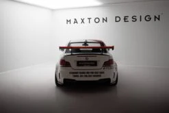 Maxton Design - Carbon Fiber Rear Wing With Upper Swan Mounting + LED BMW 1M E82 -FlareCraft Store eng pl Carbon Spoiler With Upper Swan Mounting LED BMW 1 M E82 21623 4