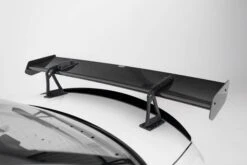 Maxton Design - Carbon Fiber Rear Wing With Upper Swan Mounting + LED BMW 1M E82 -FlareCraft Store eng pl Carbon Spoiler With Upper Swan Mounting LED BMW 1 M E82 21623 8