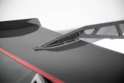 Maxton Design - Carbon Fiber Rear Wing With Upper Swan Mounting + LED Chevrolet Corvette Stingray / Grand Sport C7 (Copy) -FlareCraft Store eng pl Carbon Spoiler With Upper Swan Mounting LED Chevrolet Corvette Stingray Grand Sport C7 21492 17
