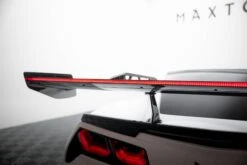 Maxton Design - Carbon Fiber Rear Wing With Upper Swan Mounting + LED Chevrolet Corvette Stingray / Grand Sport C7 (Copy) -FlareCraft Store eng pl Carbon Spoiler With Upper Swan Mounting LED Chevrolet Corvette Stingray Grand Sport C7 21492 7
