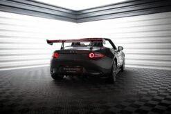 Maxton Design - Carbon Fiber Rear Wing With Upper Swan Mounting + LED Mazda MX-5 ND (MK4) -FlareCraft Store eng pl Carbon Spoiler With Upper Swan Mounting LED Mazda MX 5 ND Mk4 21054 25