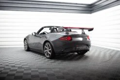 Maxton Design - Carbon Fiber Rear Wing With Upper Swan Mounting + LED Mazda MX-5 ND (MK4) -FlareCraft Store eng pl Carbon Spoiler With Upper Swan Mounting LED Mazda MX 5 ND Mk4 21054 4