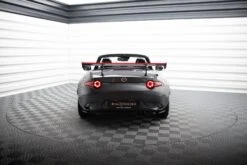 Maxton Design - Carbon Fiber Rear Wing With Upper Swan Mounting + LED Mazda MX-5 ND (MK4) -FlareCraft Store eng pl Carbon Spoiler With Upper Swan Mounting LED Mazda MX 5 ND Mk4 21054 5