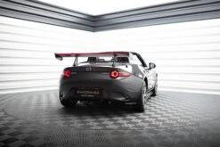 Maxton Design - Carbon Fiber Rear Wing With Upper Swan Mounting + LED Mazda MX-5 ND (MK4) -FlareCraft Store eng pl Carbon Spoiler With Upper Swan Mounting LED Mazda MX 5 ND Mk4 21054 6