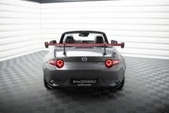 Maxton Design - Carbon Fiber Rear Wing With Upper Swan Mounting + LED Mazda MX-5 ND (MK4) -FlareCraft Store eng pl Carbon Spoiler With Upper Swan Mounting LED Mazda MX 5 ND Mk4 21054 7