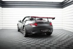 Maxton Design - Carbon Fiber Rear Wing With Upper Swan Mounting + LED Mazda MX-5 ND (MK4) -FlareCraft Store eng pl Carbon Spoiler With Upper Swan Mounting LED Mazda MX 5 ND Mk4 21054 8