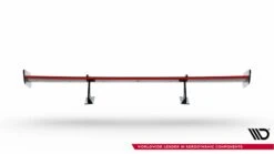 Maxton Design - Carbon Fiber Rear Wing With Upper Swan Mounting + LED Mercedes Benz CLA-Class Coupe C118 -FlareCraft Store eng pl Carbon Spoiler With Upper Swan Mounting LED Mercedes Benz CLA Coupe C118 21587 12