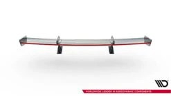 Maxton Design - Carbon Fiber Rear Wing With Upper Swan Mounting + LED Mercedes Benz CLA-Class Coupe C118 -FlareCraft Store eng pl Carbon Spoiler With Upper Swan Mounting LED Mercedes Benz CLA Coupe C118 21587 13