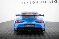 Maxton Design - Carbon Fiber Rear Wing With Upper Swan Mounting + LED Toyota Supra MK5 -FlareCraft Store eng pl Carbon Spoiler With Upper Swan Mounting LED Toyota Supra Mk5 21209 17