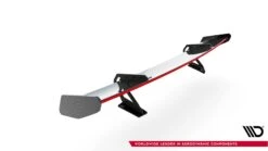 Maxton Design - Carbon Fiber Rear Wing With Upper Swan Mounting V.1 + LED Porsche 718 Cayman 982C -FlareCraft Store eng pl Carbon Spoiler With Upper Swan Mounting V 1 LED Porsche 718 Cayman 982c 21520 10