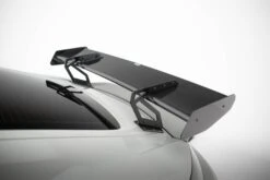 Maxton Design - Carbon Fiber Rear Wing With Upper Swan Mounting V.2 + LED Porsche 718 Cayman 982C -FlareCraft Store eng pl Carbon Spoiler With Upper Swan Mounting V 2 LED Porsche 718 Cayman 982c 21524 6