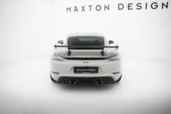 Maxton Design - Carbon Fiber Rear Wing With Upper Swan Mounting V.2 Porsche 718 Cayman 982C -FlareCraft Store eng pl Carbon Spoiler With Upper Swan Mounting V 2 Porsche 718 Cayman GTS 982c 21522 15