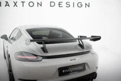 Maxton Design - Carbon Fiber Rear Wing With Upper Swan Mounting V.2 Porsche 718 Cayman 982C -FlareCraft Store eng pl Carbon Spoiler With Upper Swan Mounting V 2 Porsche 718 Cayman GTS 982c 21522 16